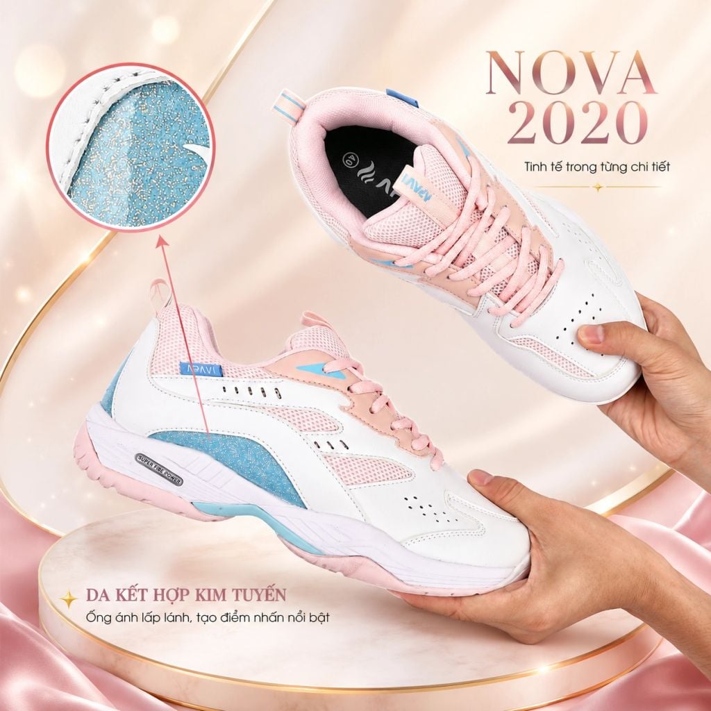 Giày Cầu Lông Nữ APAVI NOVA