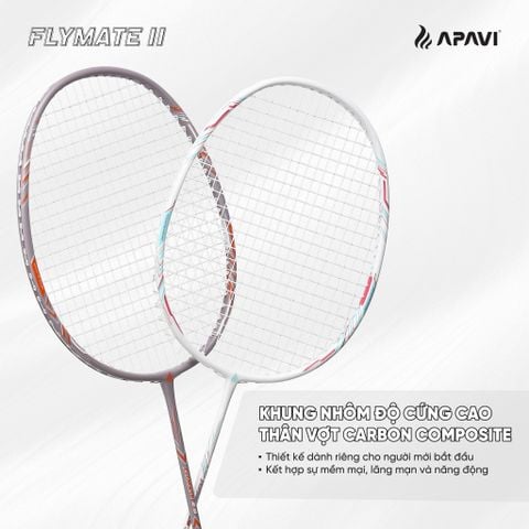 Vợt cầu lông Apavi Flymate II (1 cặp)