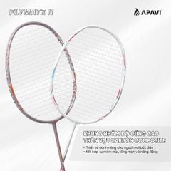 Vợt cầu lông Apavi Flymate II (1 cặp)