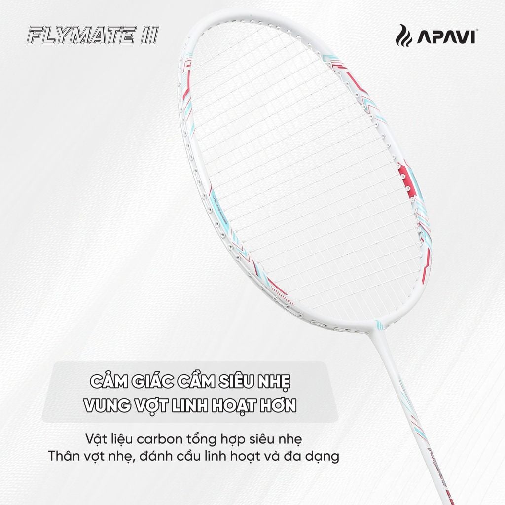Vợt cầu lông Apavi Flymate II (1 cặp)