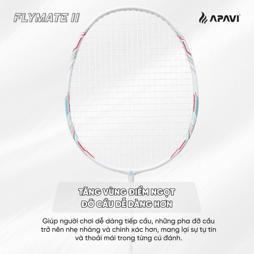 Vợt cầu lông Apavi Flymate II (1 cặp)