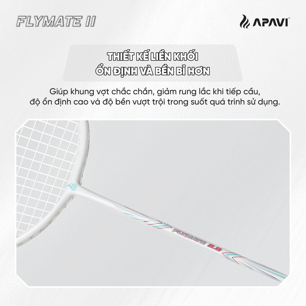 Vợt cầu lông Apavi Flymate II (1 cặp)