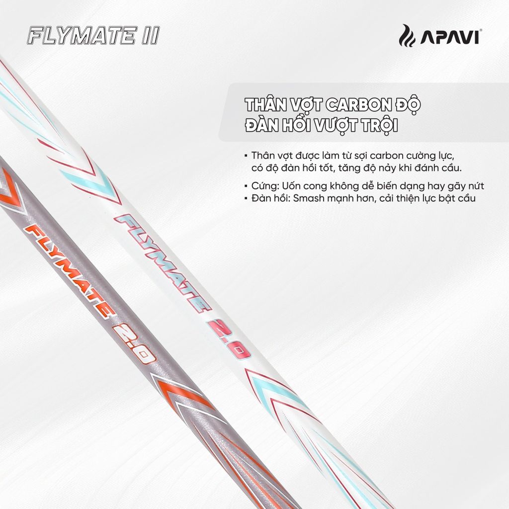 Vợt cầu lông Apavi Flymate II (1 cặp)
