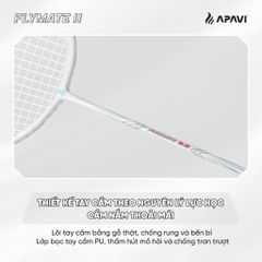 Vợt cầu lông Apavi Flymate II (1 cặp)