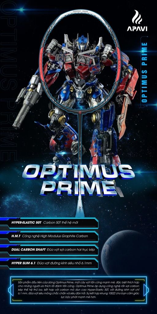 Vợt cầu lông Apavi Optimus Prime