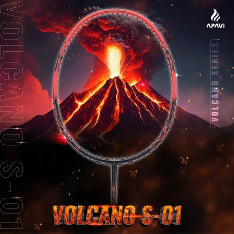 Vợt cầu lông Apavi Volcano S-01