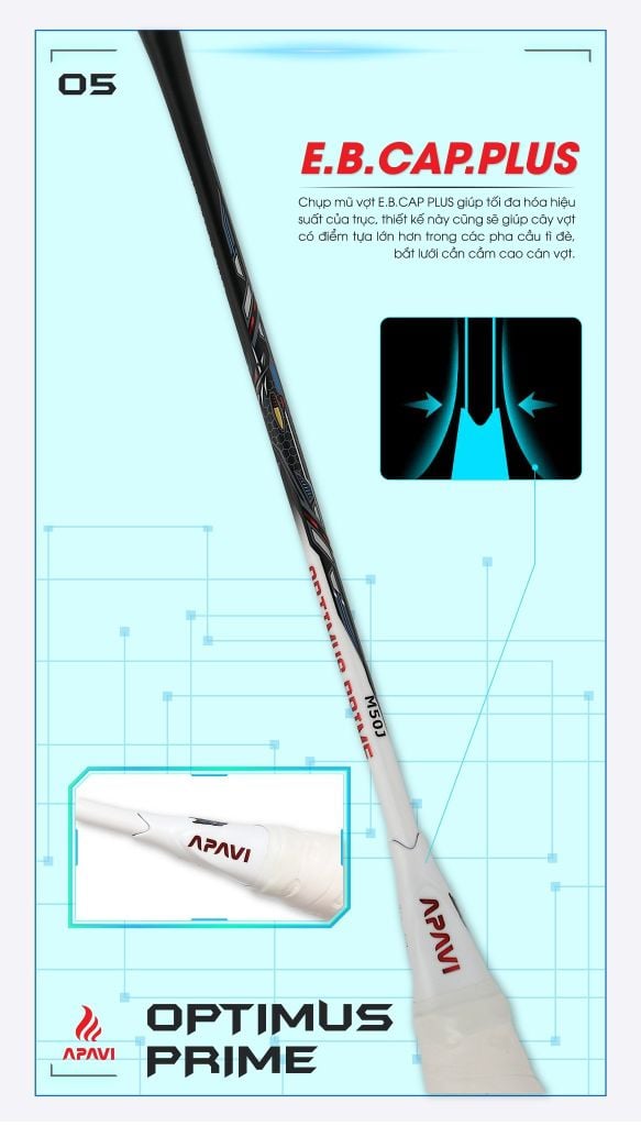 Vợt cầu lông Apavi Optimus Prime