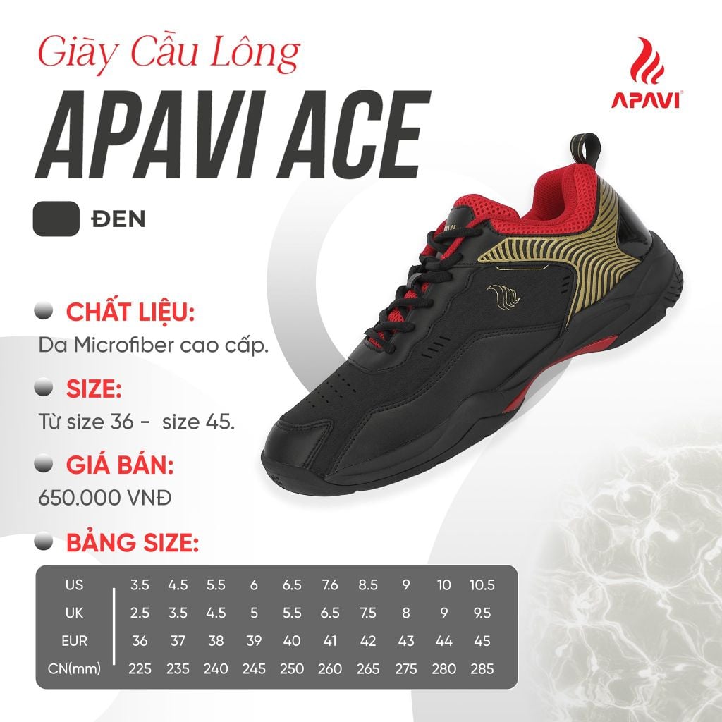 Giày cầu lông Apavi ACE