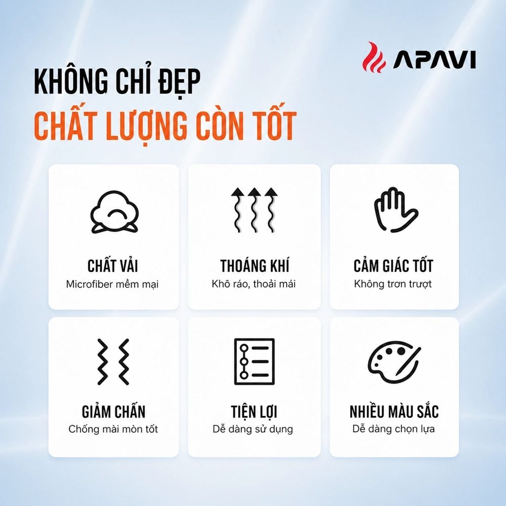 Quấn Cán Vải APAVI AG-110 – Set 10 Cái
