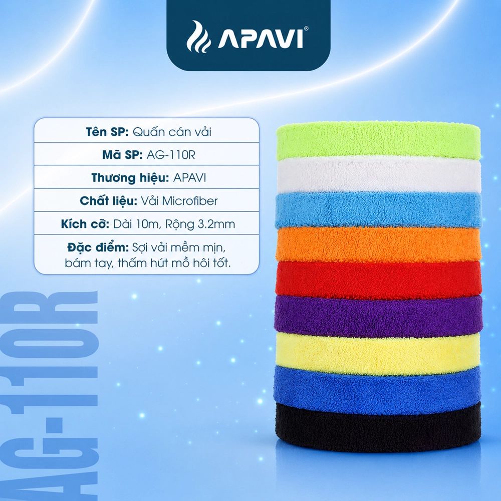 Quấn Cán Vải APAVI AG-110R – 10 Mét