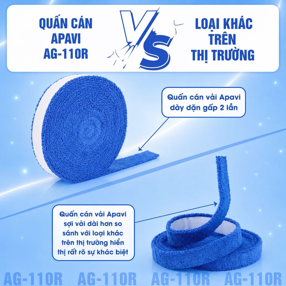 Quấn Cán Vải APAVI AG-110R – 10 Mét