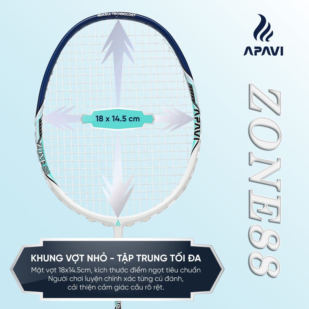 Vợt cầu lông Apavi Zone 88