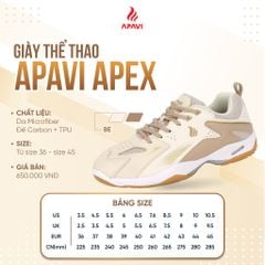 Giày cầu lông Apavi Apex