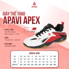 Giày cầu lông Apavi Apex