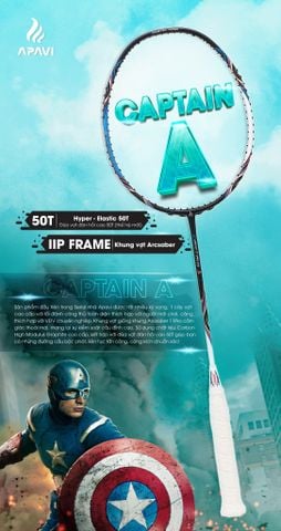 Vợt cầu lông Apavi Captain A