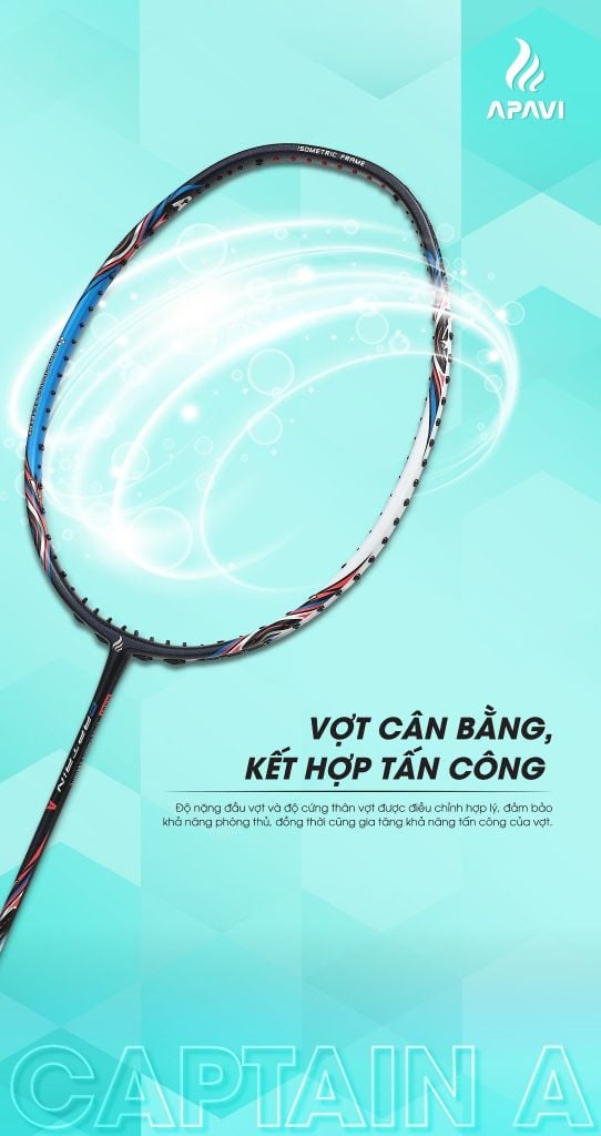 Vợt cầu lông Apavi Captain A