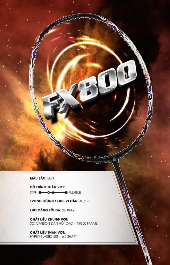 Vợt cầu lông Apavi Flash FX-800