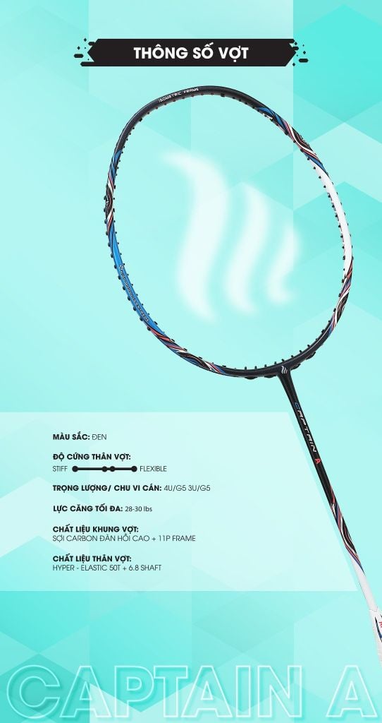 Vợt cầu lông Apavi Captain A
