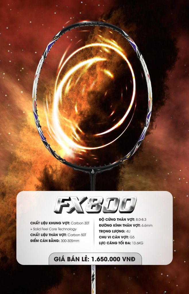 Vợt cầu lông Apavi Flash FX-800