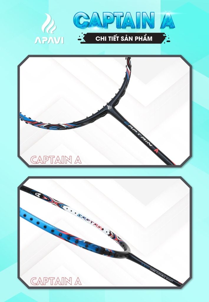 Vợt cầu lông Apavi Captain A