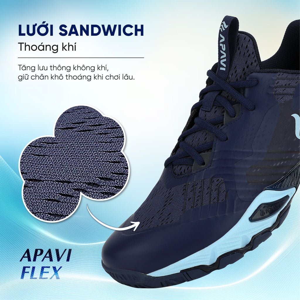 Giày Pickleball Apavi Flex