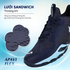 Giày Pickleball Apavi Flex