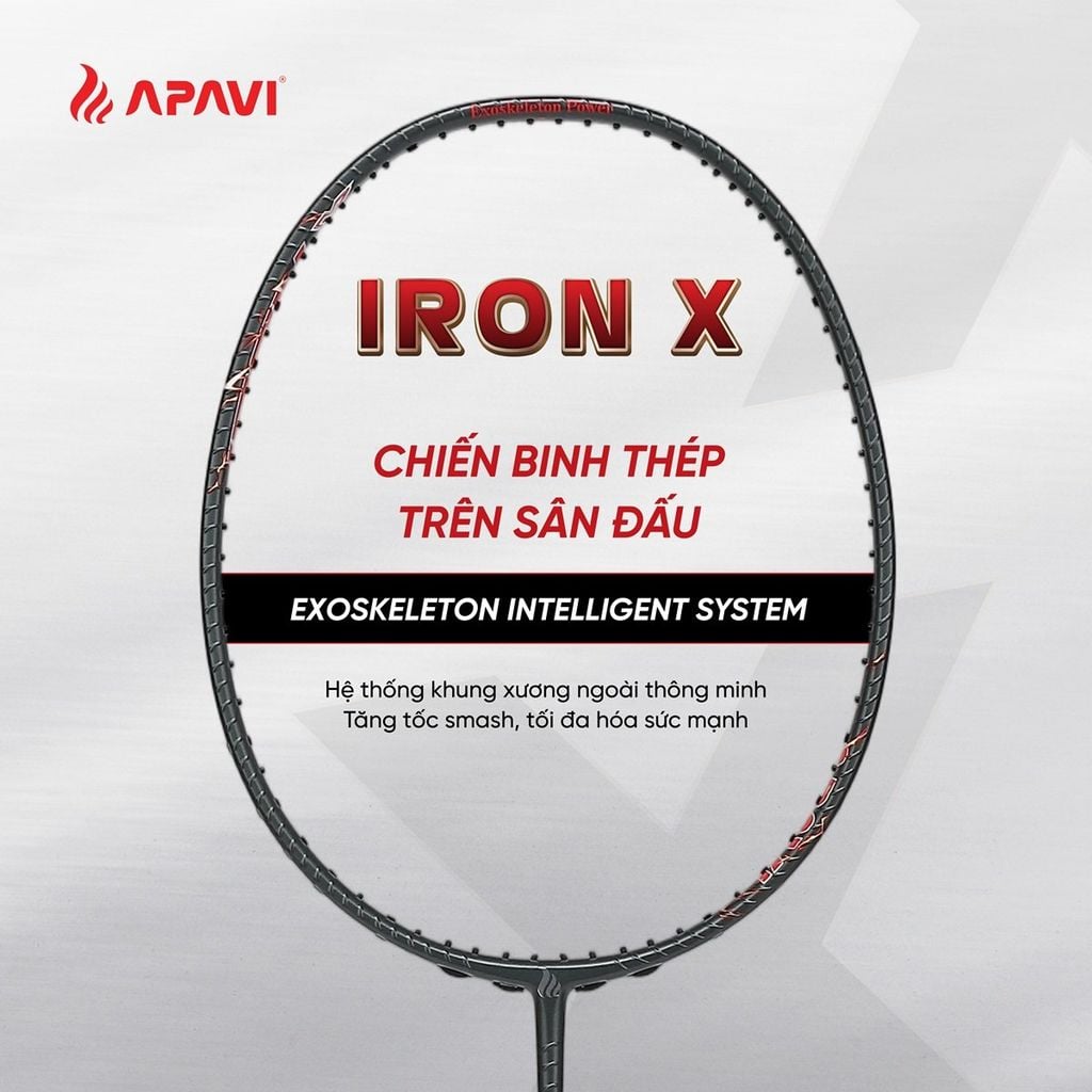 Vợt cầu lông Apavi Iron X
