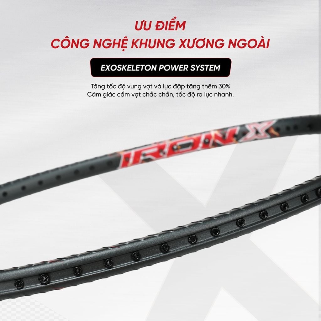 Vợt cầu lông Apavi Iron X