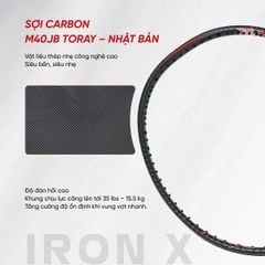 Vợt cầu lông Apavi Iron X