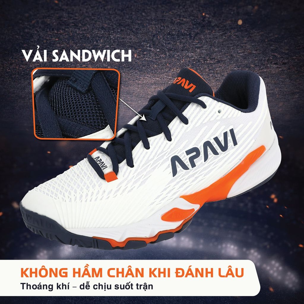Giày Pickleball Apavi Solid