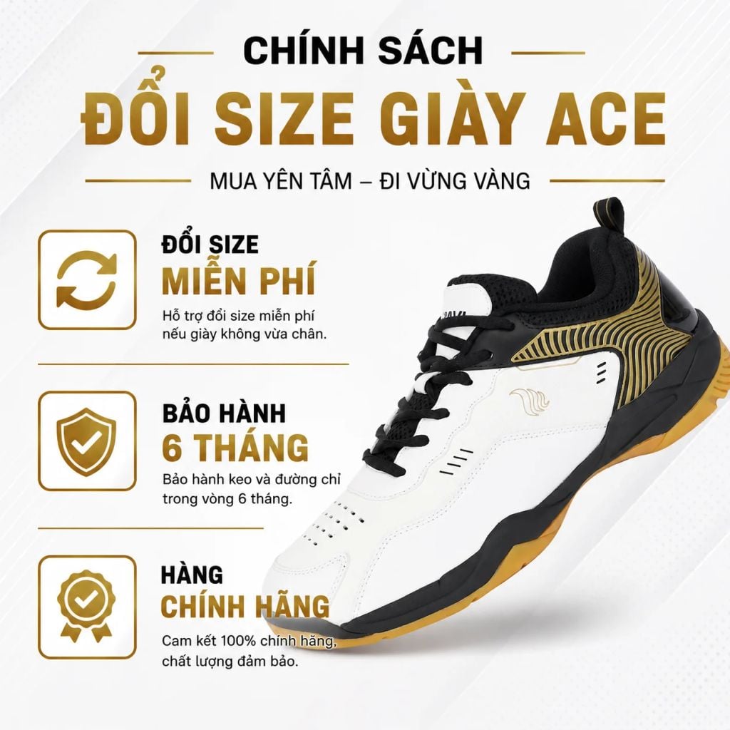 Giày Cầu Lông APAVI ACE – Carbon + TPU