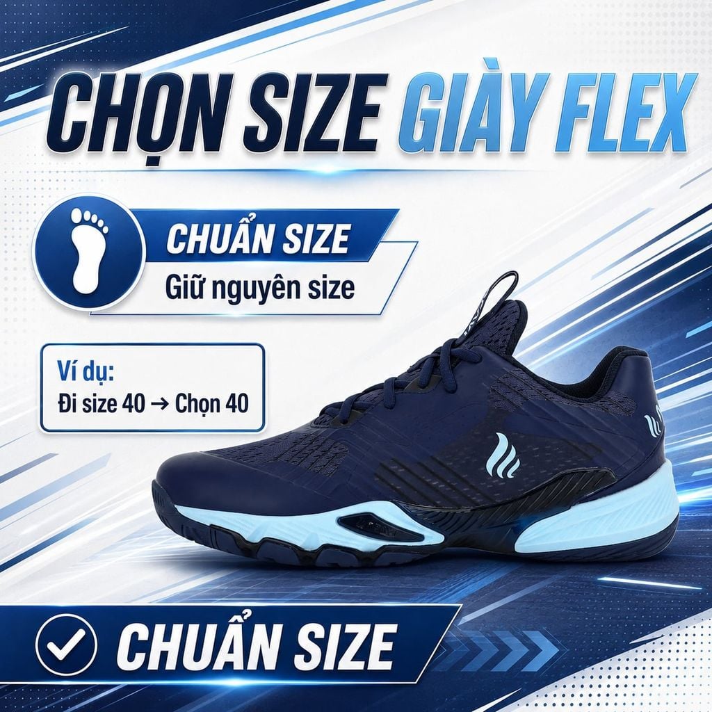 Giày Pickleball APAVI FLEX – Nhẹ, Linh Hoạt