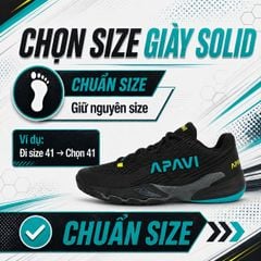 Giày Pickleball APAVI SOLID – Ổn Định