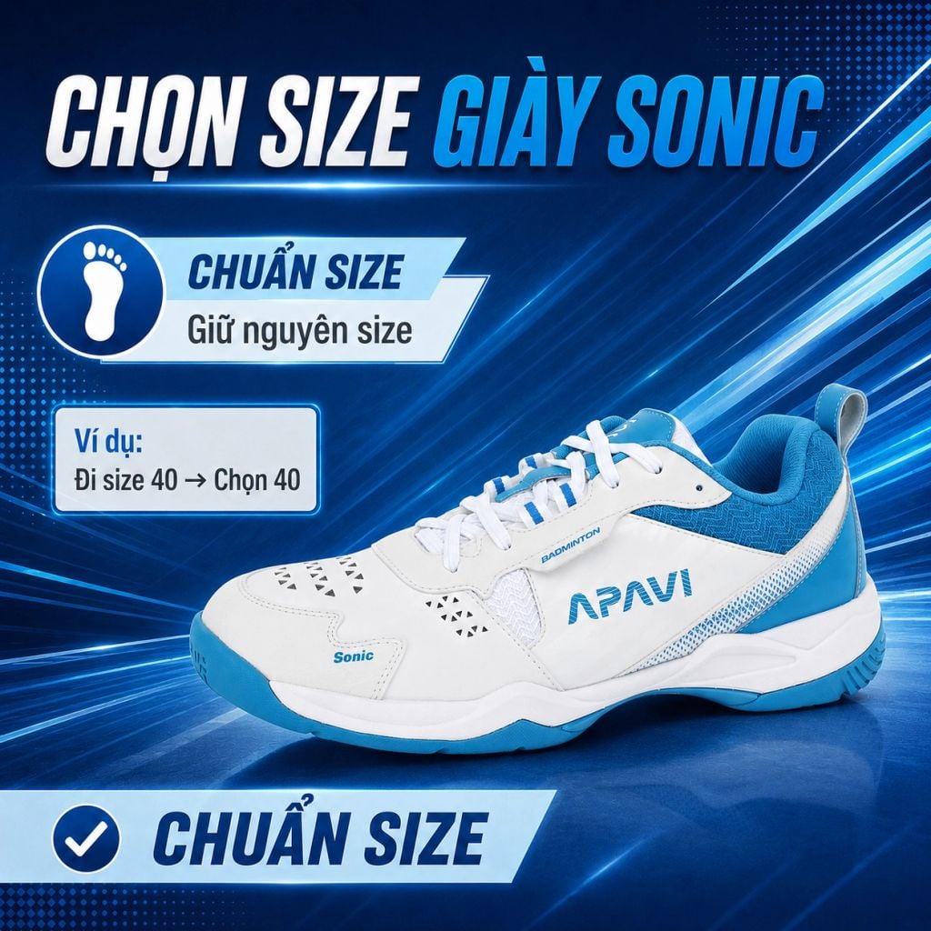 Giày Cầu Lông APAVI SONIC
