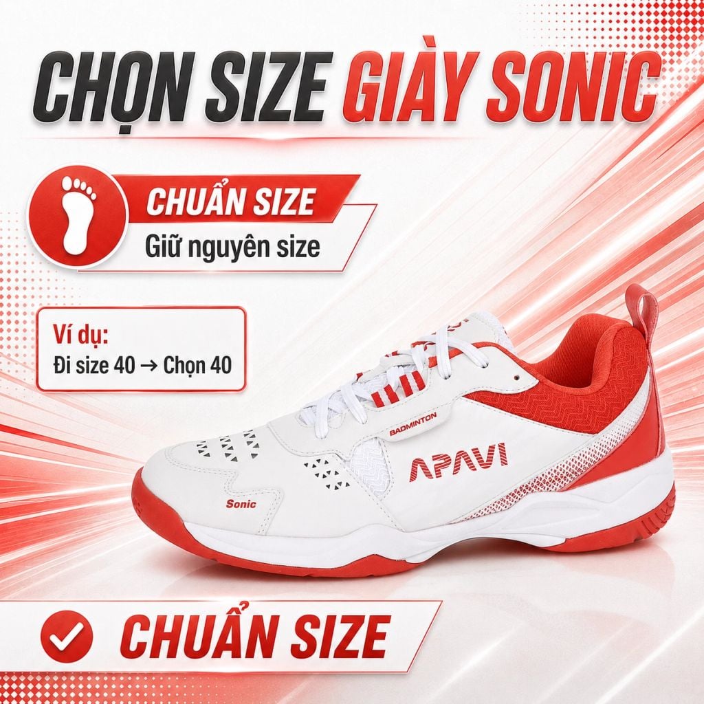 Giày Cầu Lông APAVI SONIC