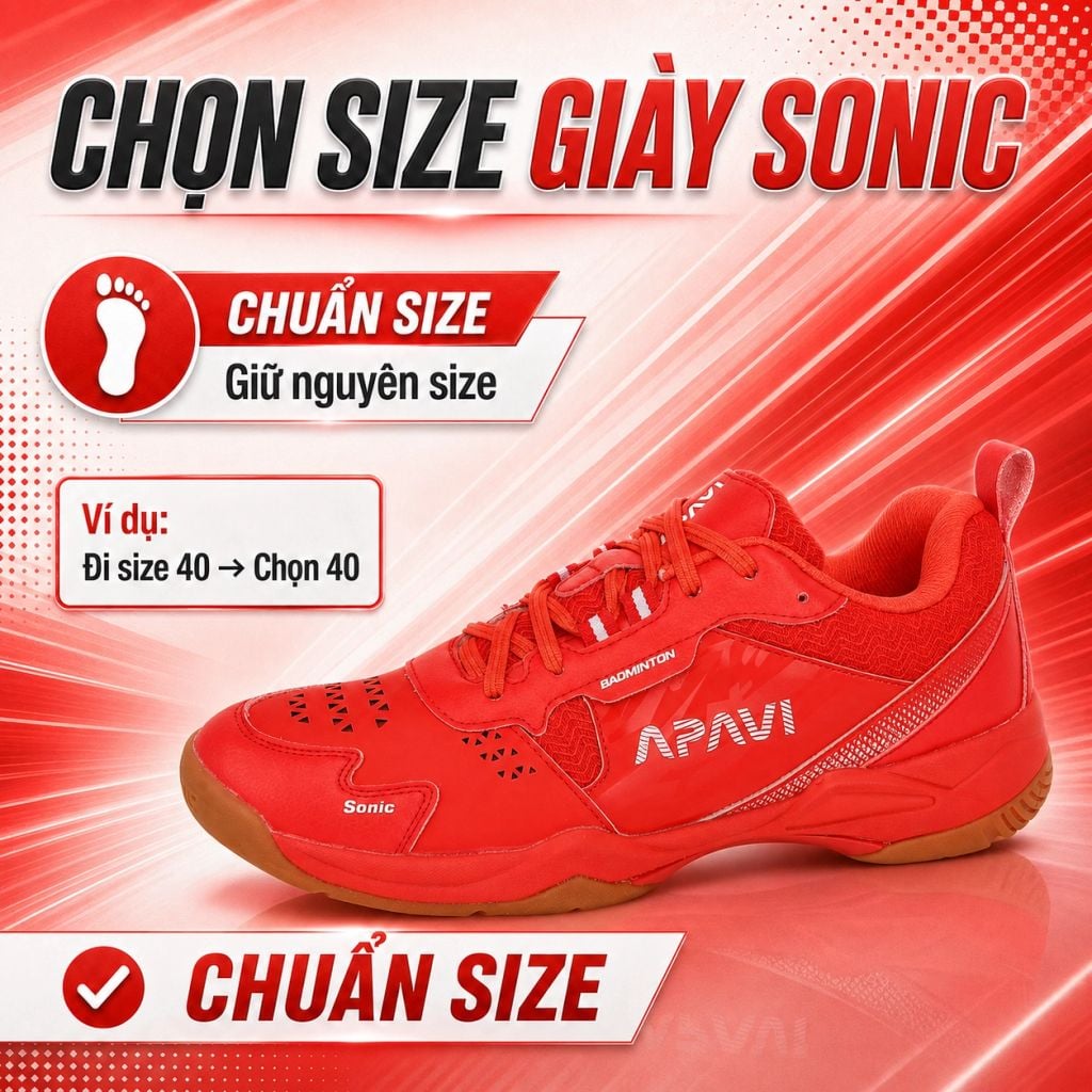 Giày Cầu Lông APAVI SONIC