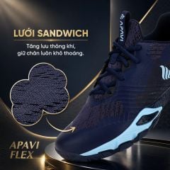 Giày Pickleball APAVI FLEX – Nhẹ, Linh Hoạt