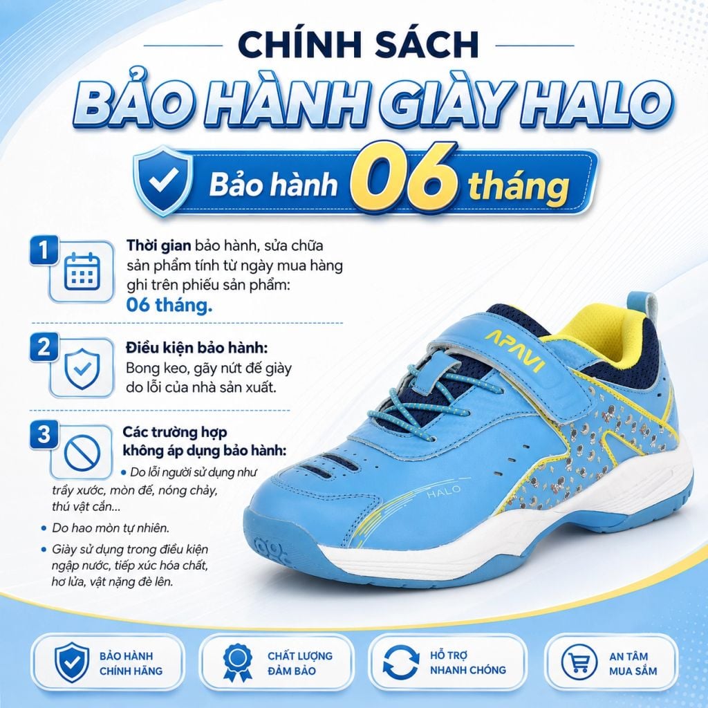 Giày Cầu Lông Trẻ Em APAVI HALO