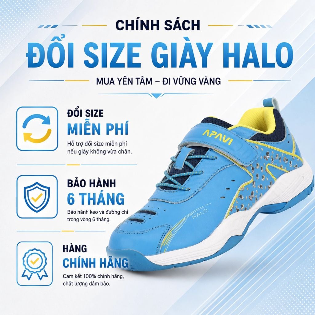 Giày Cầu Lông Trẻ Em APAVI HALO
