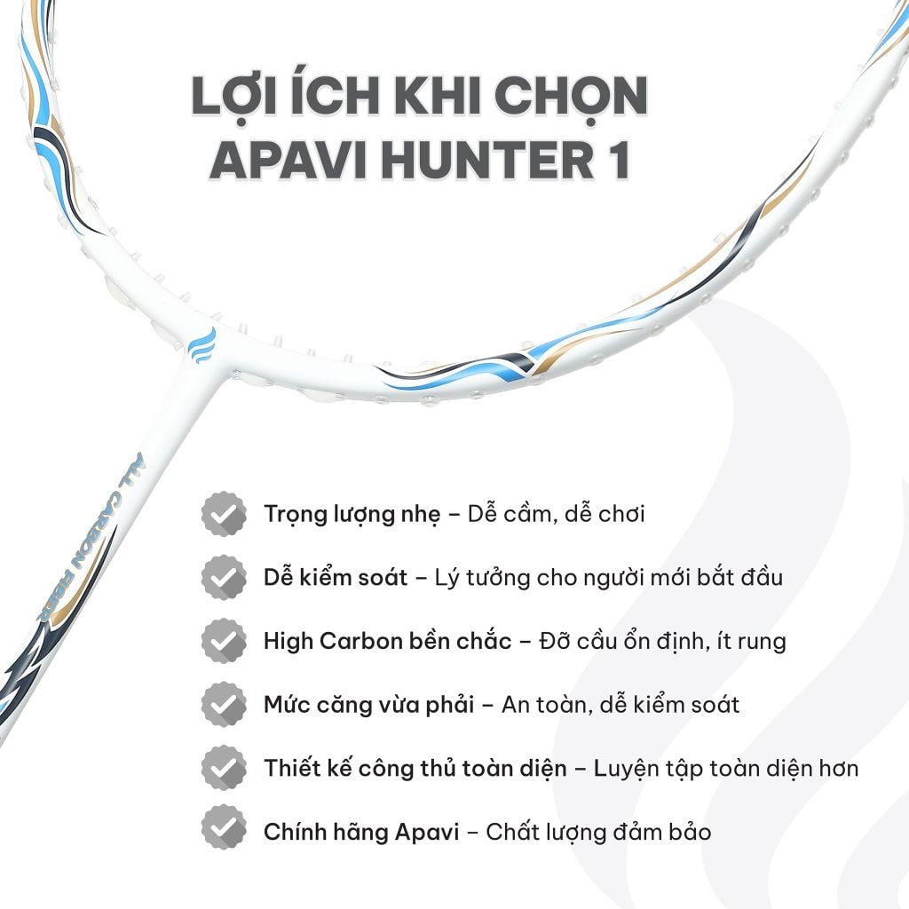 Vợt cầu lông Apavi Hunter 1