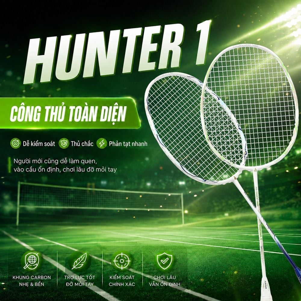 Vợt Cầu Lông APAVI Hunter 1