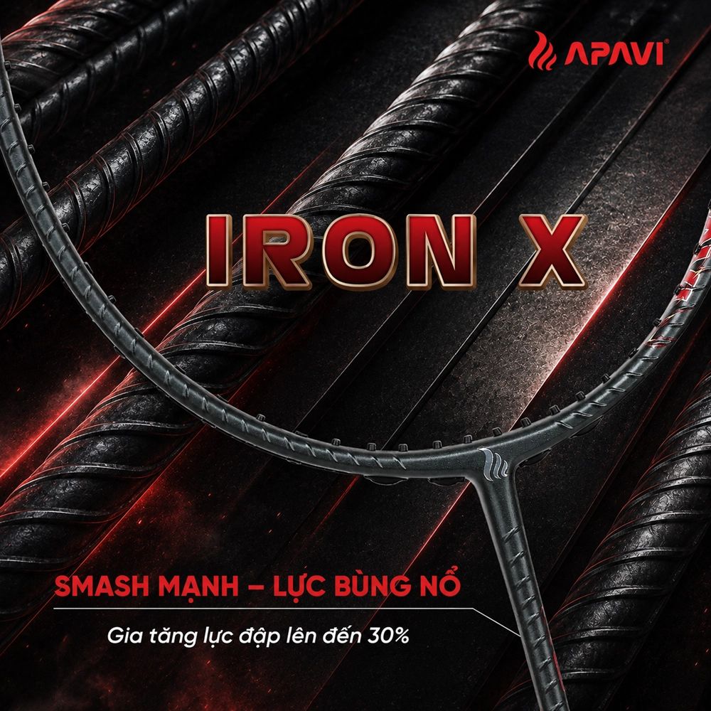 Vợt Cầu Lông APAVI Iron X