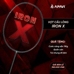 Vợt Cầu Lông APAVI Iron X