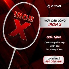 Vợt Cầu Lông APAVI Iron X