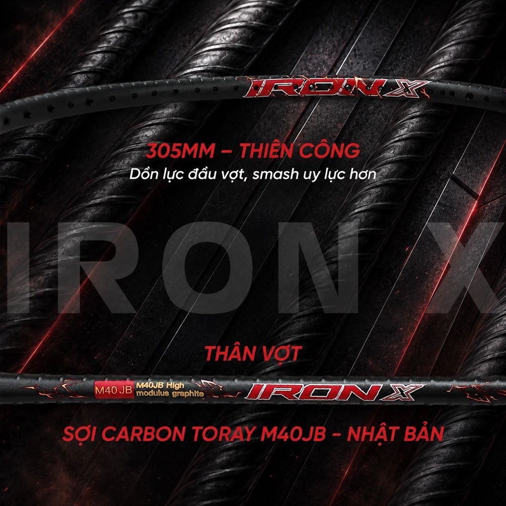 Vợt Cầu Lông APAVI Iron X
