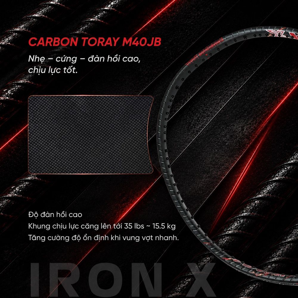Vợt Cầu Lông APAVI Iron X