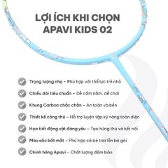 Vợt cầu lông trẻ em Apavi Kids 02