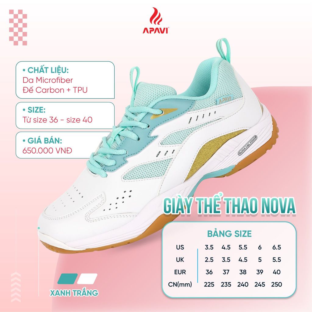 Giày cầu lông Apavi Nova