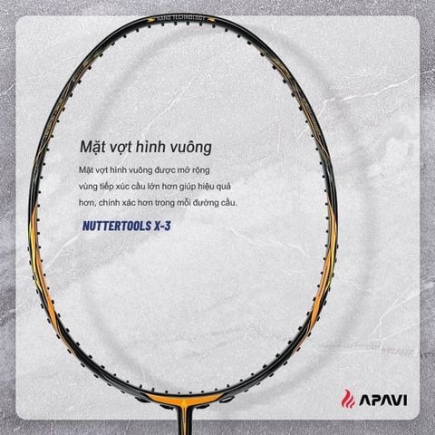 Vợt tập lực cổ tay Apavi Nuttertools X3