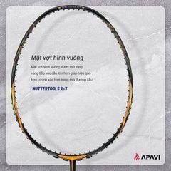 Vợt tập lực cổ tay Apavi Nuttertools X3